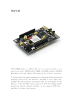 YIXIN_SIM808 module is a GSM and GPS two-in