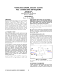 Verification of CML circuits used in PLL contexts with Verilog-AMS