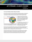 JET STREAMS + CLIMATE CHANGE