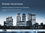 combining compliance and performance optimisation