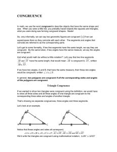 congruence - Hanlon Math