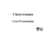 Chest trauma Case Presentation