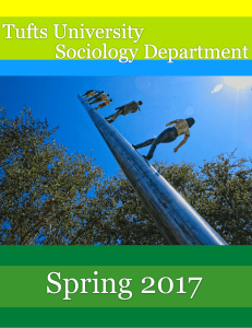 Spring 2017 - Tufts University | School of Arts and Sciences