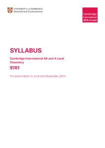 2014 Syllabus - Cambridge International Examinations