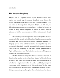 The Babylon Prophecy - Grant Jeffrey Ministries