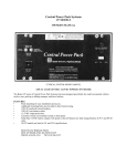 Central Power Pack Systems