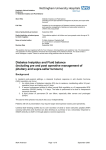 Post-Operative Fluid Management Guidelines and Nursing Charts