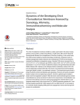 Dynamics of the Developing Chick Chorioallantoic Membrane