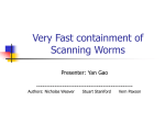 scanning worms
