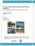 US Virgin Islands Climate Change Ecosystem