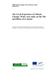 The Lived Experience of Climate Change: Water case study on the