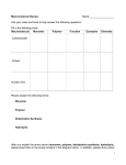 Macromolecule Review Guide