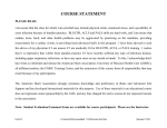 course statement - Center for Education and Development