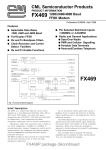 FX469 - CML Microcircuits