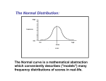 The Normal Distribution: