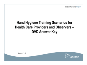 DVD answer key - Public Health Ontario