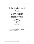 MA Arts Curriculum Frameworks