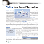 Product Spotlight: PhaSeal from Carmel Pharma, Inc.