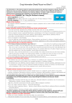 Drug Information Sheet("Kusuri-no-Shiori") Internal Revised: 07