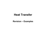 Summary of Heat Transfer