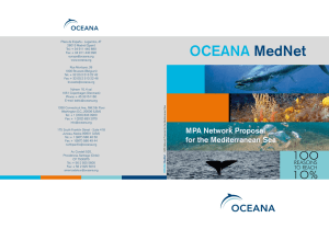 MPA Network proposal for the Mediterranean Sea