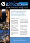 Blue Mountains World Heritage Institute