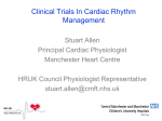 Clinical Trials in Cardiac Rhythm Management