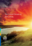 WMO The Global Climate in 2011–2015