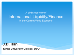 A Bird Eye View of International Finance (revised on January 20