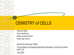 CEMISTRY of CELLS