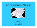 Climate Change and Migration