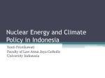 Nuclear Energy and Climate Policy in Indonesia