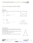 Geometry Module 1, Topic D, Lesson 23: Student