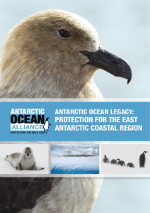 protection for the east antarctic coastal region
