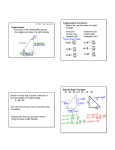 The study of the relationship among the angles and sides of a right