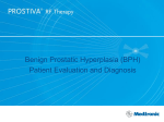 BPH - Patient Evaluation and Diagnosis