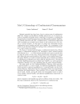 Mod 2 Cohomology of Combinatorial Grassmannians