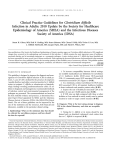 Clinical Practice Guidelines for Clostridium difficile Infection