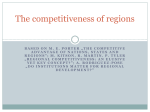The competitiveness of regions - E-SGH