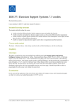 KTH | DD1371 Decision Support Systems 7.5 credits