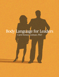 Body Language for Leaders
