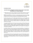 Caris Life Sciences Designates Fox Chase Cancer Center a Caris