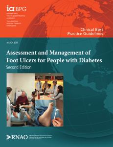 Assessment and Management of Foot Ulcers for People with Diabetes