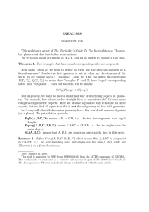 Related Exercises - Cornell Math