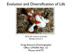 Evolution and Diversification of Life