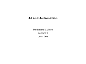 PowerPoint Presentation - AI and Automation