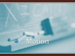 Motion - RoncalliPhysics