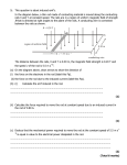 worksheet of IB questions for Electromagnetic