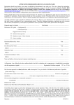 application for registration of a clematis name