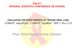 The 6 th National Scientific Conference on HIV/AIDS Outline